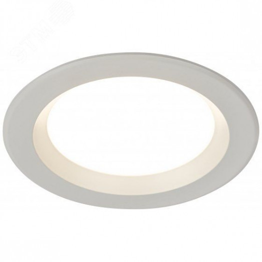 Светильник даунлайт светодиодный SDL-10-90-30K-W30 встраиваемый круглый 30Вт 3000K 2700Лм 190х190х57