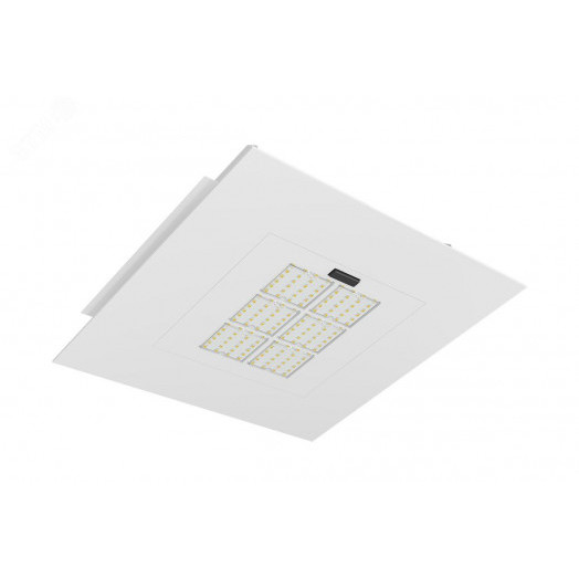 Светильник LED KEDR 2.0 АЗС (СВП) 50Вт 8000Лм 5,0К КСС Д прозрачный рассеиватель IP67 встраиваемый