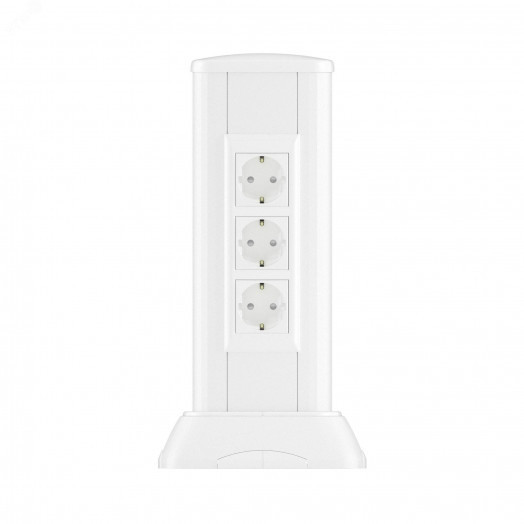 Миниколонна алюминиевая 0.35м белый