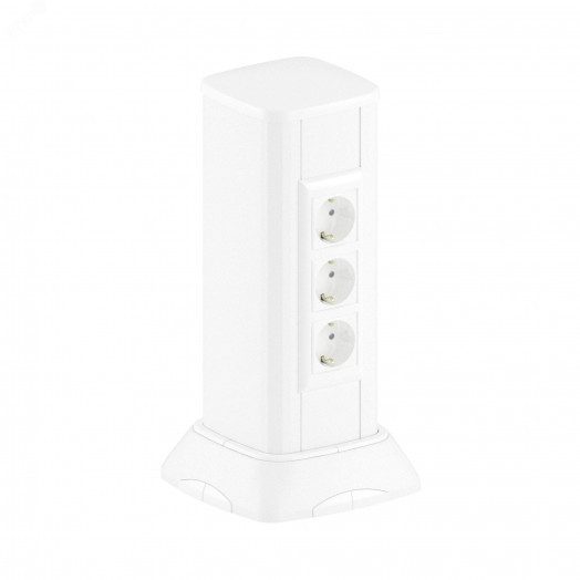 Миниколонна алюминиевая 0.35м белый