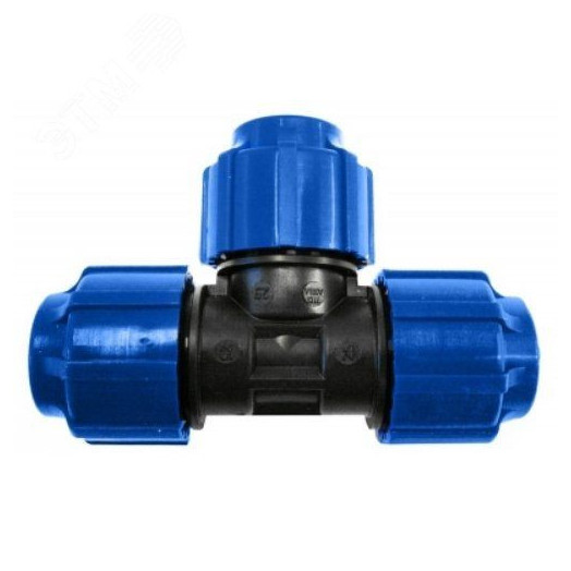 Тройник ПНД компрессионный 110x63x110