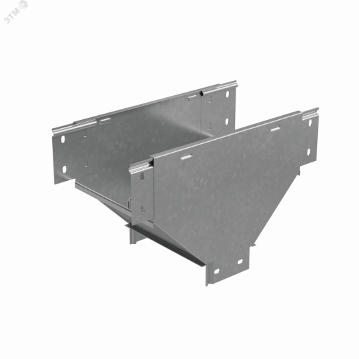 Т-отвод вертикальный вниз 80х500 мм ПЛЮС