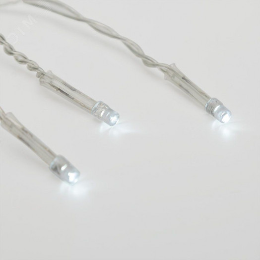Гирлянда Твинкл-Лайт 15 м, прозрачный ПВХ, 120 LED, белое свечение