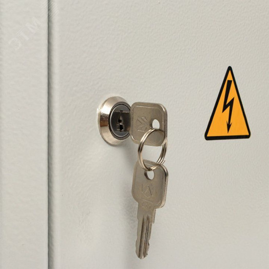 Щит распределительный навесной ЩРн-12 с замком с шинами IP31 220х300х120