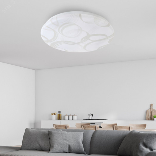 Светильник светодиодный бытовой SPB-6 Slim 7 24-4K 24Вт 4000K (20/160)