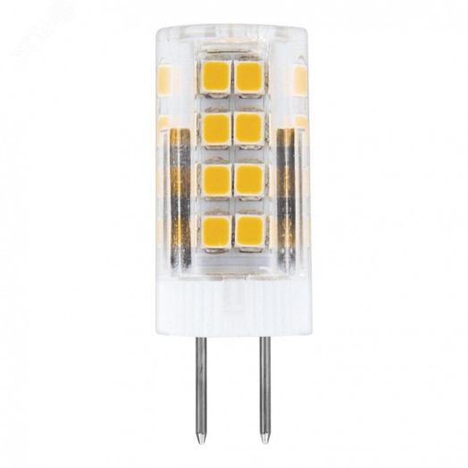 Лампа светодиодная LED 5вт 230в G4 белый капсульная