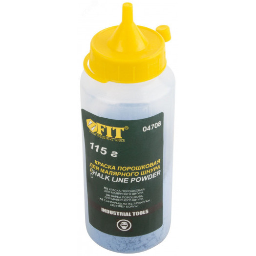 Шнур малярный отбойный, ABS пластиковый прорезиненный корпус 30 м + краска разметочная 115 гр