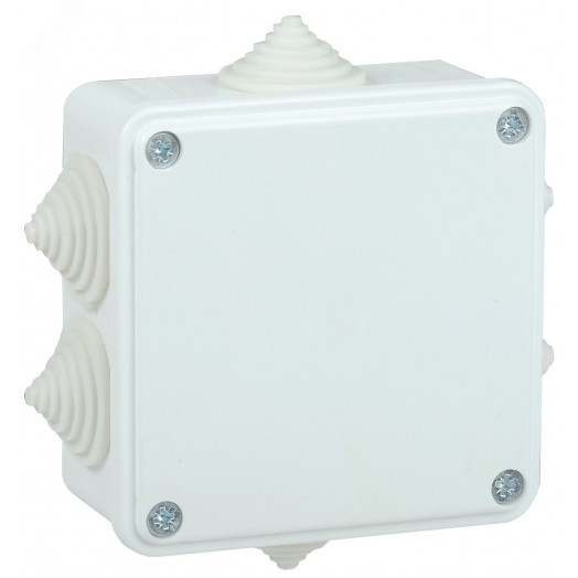 Коробка расп. КМ для о/п 100х100х45мм IP44 6 вв. белая