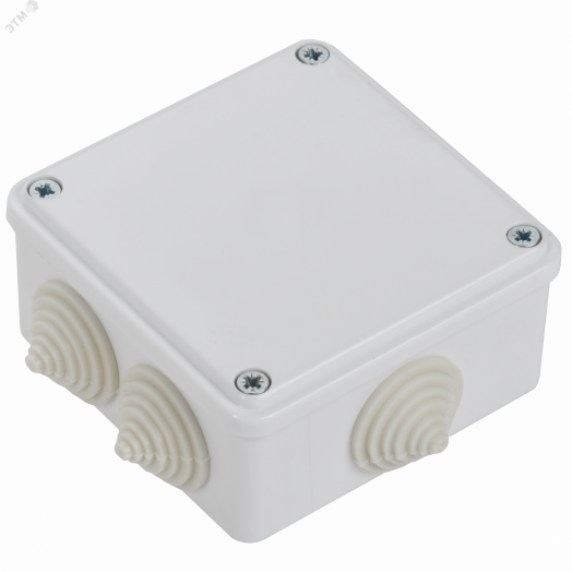 Коробка расп. КМ для о/п 100х100х45мм IP44 6 вв. белая