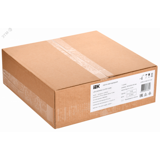 Лента LED 50м LSR-2835W60-4,8-IP67-220В IEK
