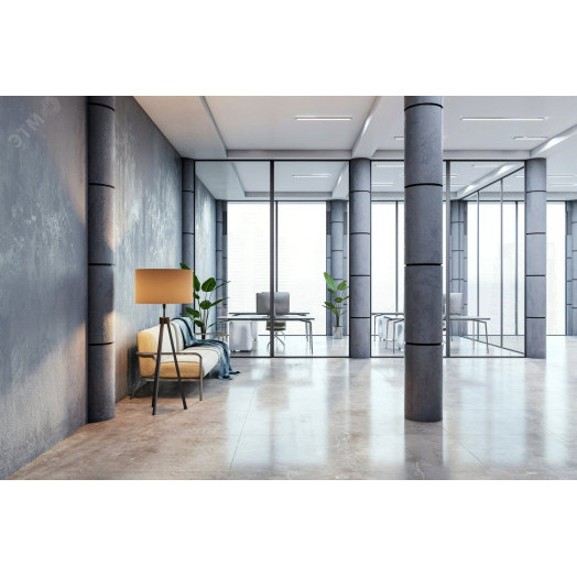 Светильник светодиодный линейный ДБО 5010 45Вт 4000К IP20 1500мм сталь