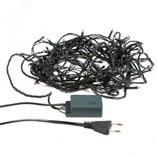 Гирлянда Твинкл Лайт 10 м, темно-зеленый ПВХ, 80 LED,  Синий