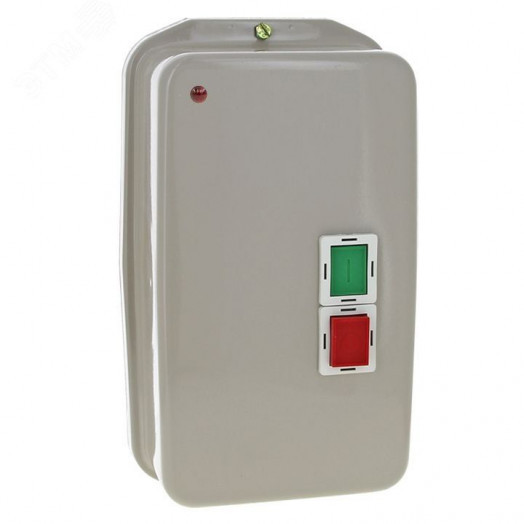 Пускатель в корпусе IP65 КМЭ 40А 230В с РТЭ и индикатором PROxima