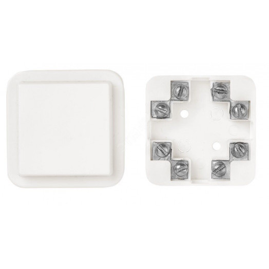 Коробка коммутационная (разветвительная) низковольтная КРН-4 на защёлках