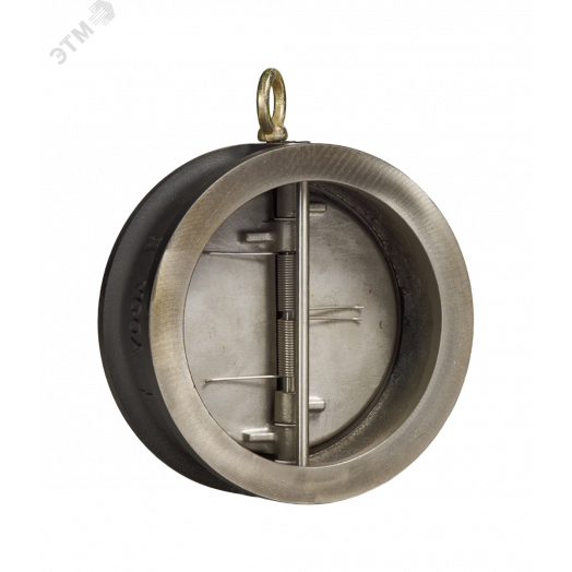 Обратный клапан СV16-100 DN 100 PN 16 Tмакс. град 110 м/ф чугун/нерж.сталь