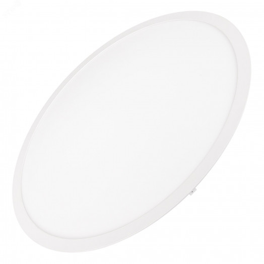 Светильник DL-EDGE-R500-40W Day4000 (WH, 115 deg, 230V) (, IP40 Металл, 3 года)