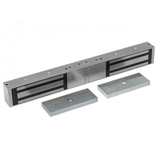 Замок электромагнитный ML-395 Double с уголком, с усилием удержания 1000 кг