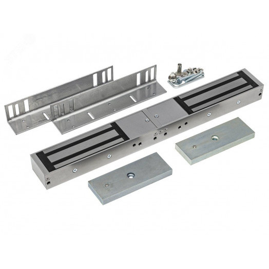 Замок электромагнитный ML-395 Double с уголком, с усилием удержания 1000 кг