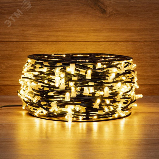 Гирлянда LED ClipLight 12V 150 мм, диоды тёплый белый