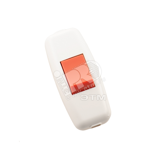 Выключатель навесной белый-красный