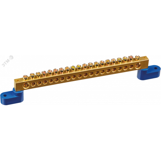 Шина нулевая на двух угловых изол NBB-M812-20C2/B