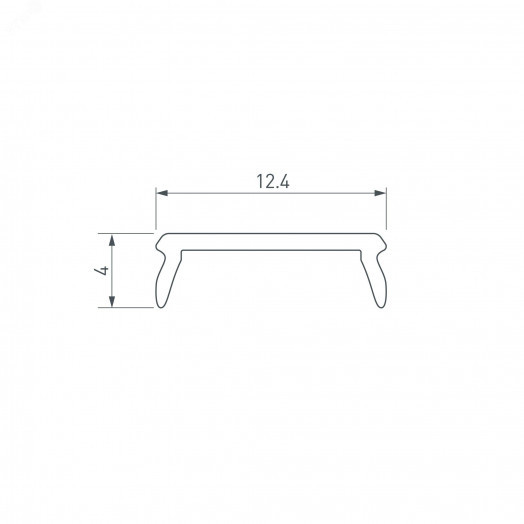 Экран INTER-E матовый для PDS, MIC (ARL, Пластик)