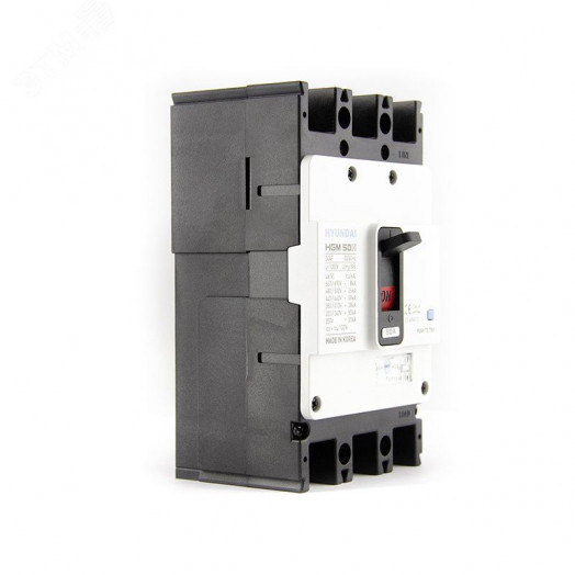 Выключатель автоматический HGM50H 3PT4S0000C 00050F 40-50A ток к.з. 38kA AC380/415В