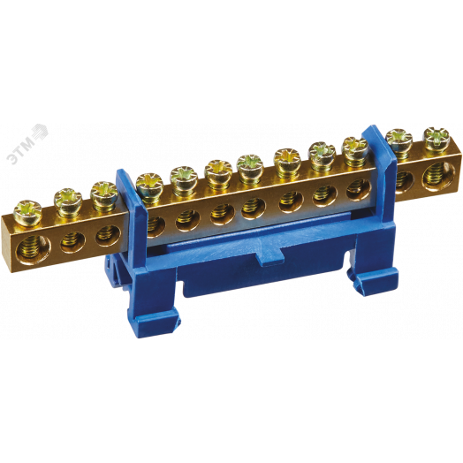 Шина нулевая на DIN-изол тип Стойка NBB-M69-12P/B