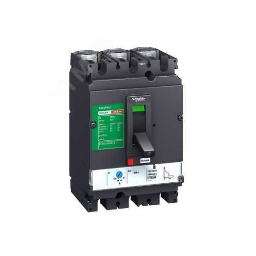 Выключатель автоматический 250F 36kA 3P 250A EasyPact CVS
