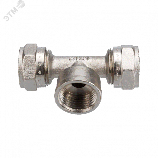 Тройник Т16х1/2Вx16