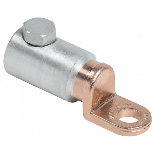 Медно-алюминиевый механический наконечник со срывными болтами АММН 120-185 до 1 кВ
