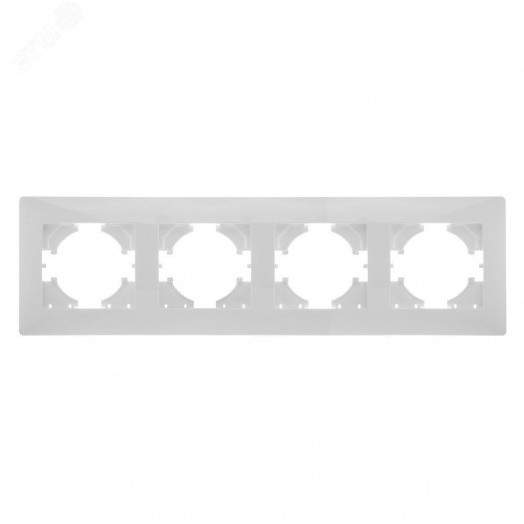 GUSI Bravo РАМКА 4-местная, цвет белый.