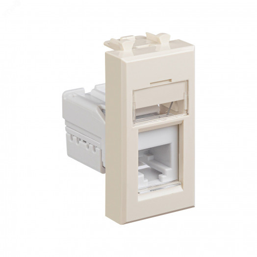 Avanti Телефонная розетка ''Ванильная дымка'' RJ-12, 1 модульная