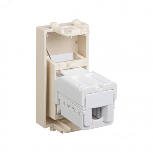 Avanti Телефонная розетка ''Ванильная дымка'' RJ-12, 1 модульная
