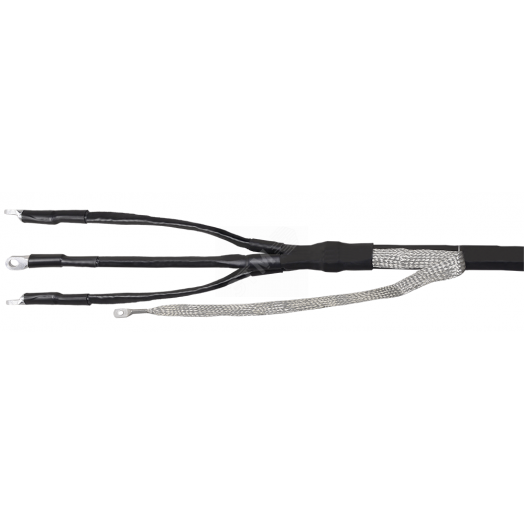 Муфта КВ(Н)тп 3х70/120 с наконечниками пайка бумажная изоляция 1кВ