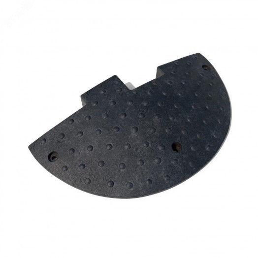 Искусственная дорожная неровность 500-2 (концевой элемент) ПОЛИМЕР