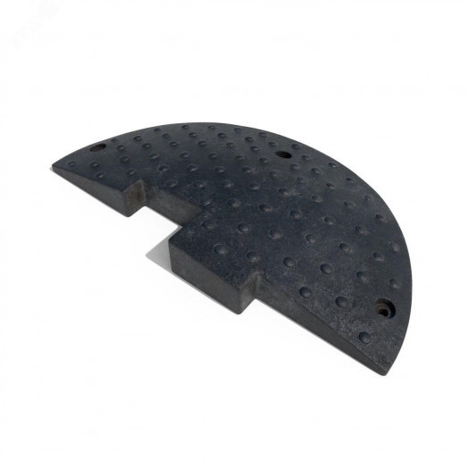 Искусственная дорожная неровность 500-2 (концевой элемент) ПОЛИМЕР