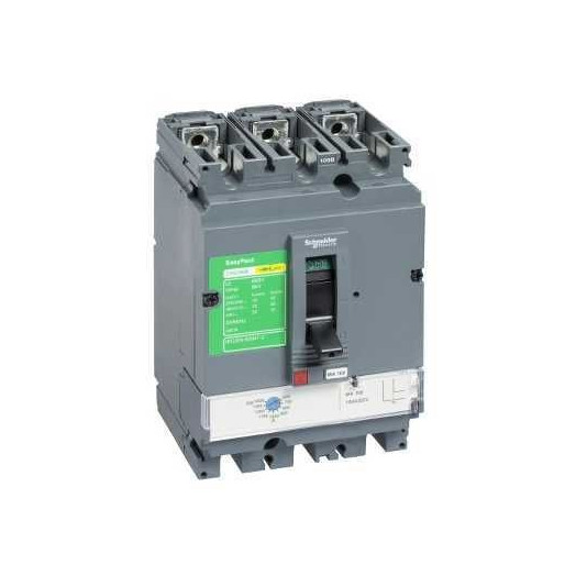 Выключатель автоматический трехполюсной TM100D 36kA EasyPact CVS 160F