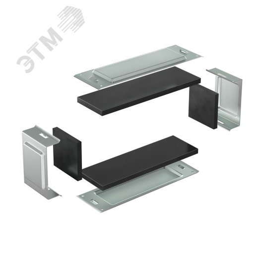 Комплект для обеспечения степени защиты IP44 в местах соединения секций лотков  600х80