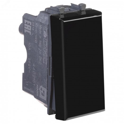 Avanti Кнопка ''Черный квадрат'', 16A, 1 модульная