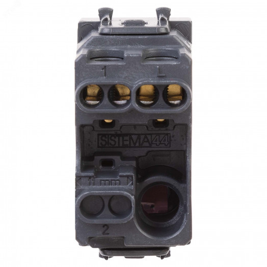 Avanti Кнопка ''Черный квадрат'', 16A, 1 модульная