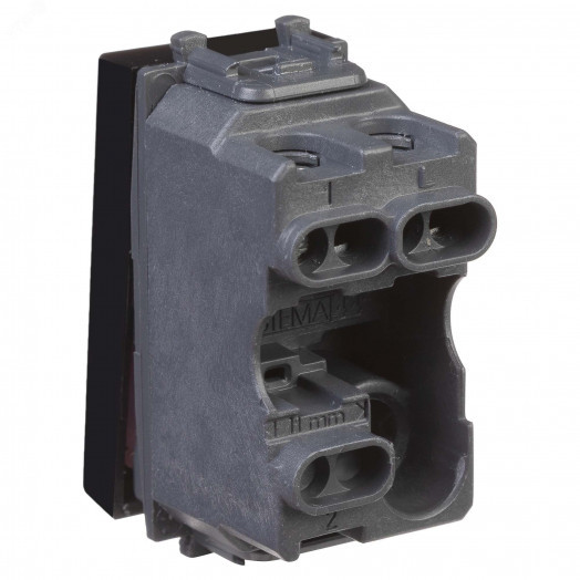 Avanti Кнопка ''Черный квадрат'', 16A, 1 модульная