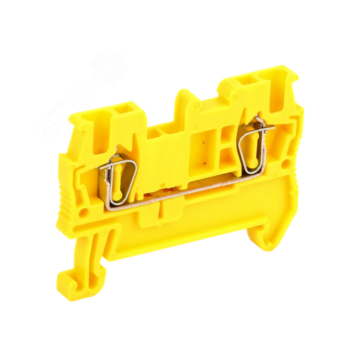 Клемма пружинная КПИ 2в-1,5 17,5А желтый