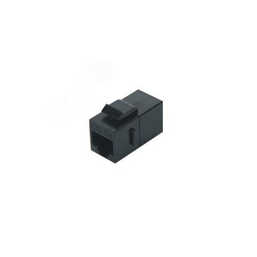 Адаптер проходной (coupler) RJ-45(8P8C) формата Keystone Jack