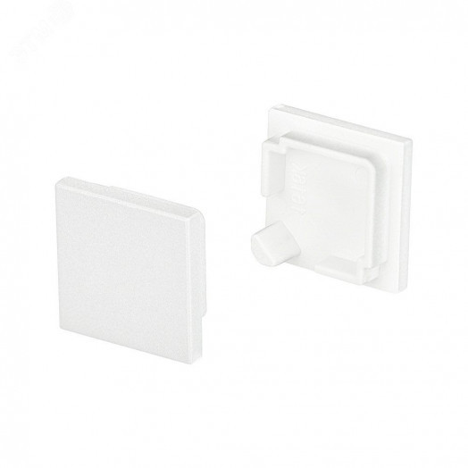 Заглушка SL-KANT-H16 SQUARE WHITE глухая (, Пластик)