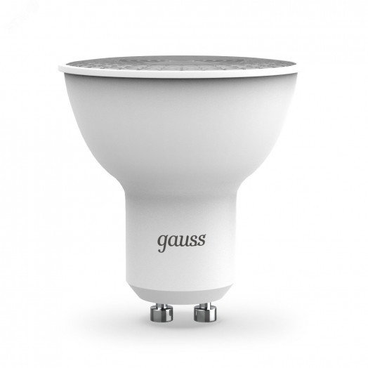 Лампа светодиодная LED 7 Вт 600 лм 3000К софит MR16 теплый GU10 AC 220В Black Gauss
