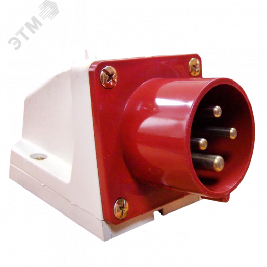 Вилка стационарная 514 3Р+РЕ 16А 380В IP44 PROxima