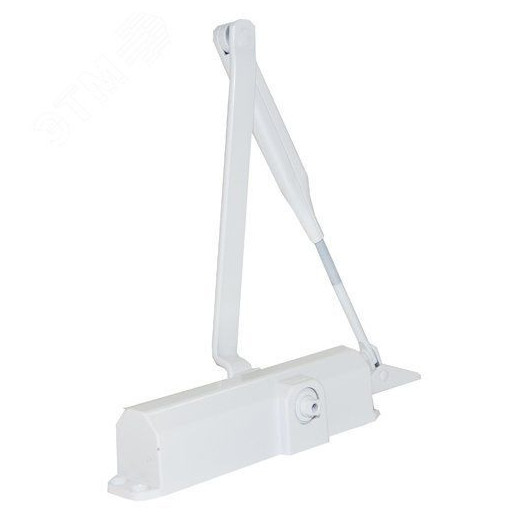Доводчик TS Compakt EN 2/3/4 в комплекте со складным рычагом белый