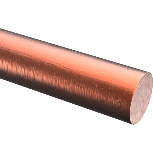 Пруток 8мм (20м) омедненная сталь