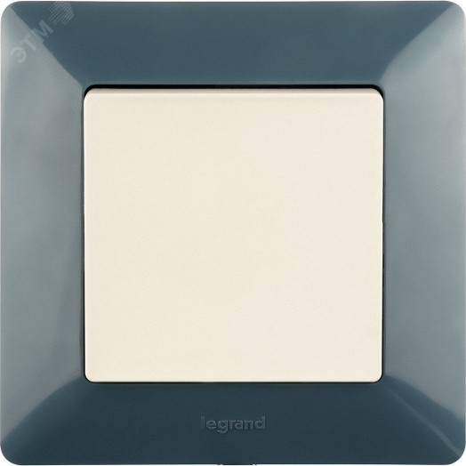 Valena LIFE Рамка 1 пост лазурь универсальная